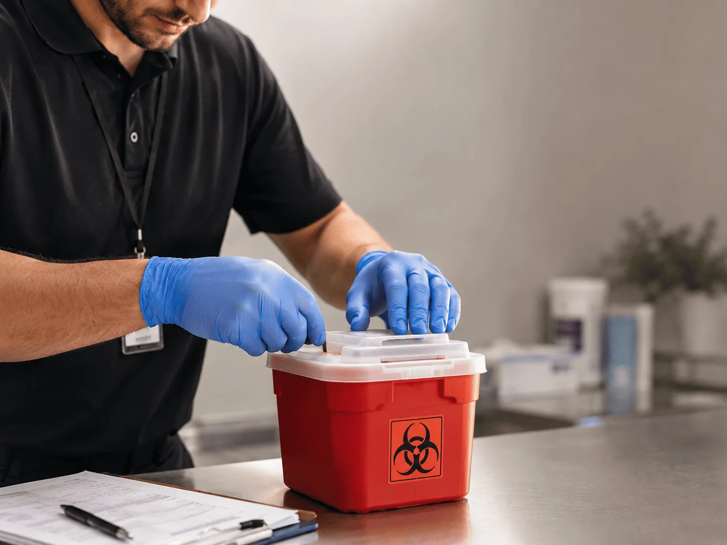 Why choose Sharps Waste Disposal in Quinnesec, MI